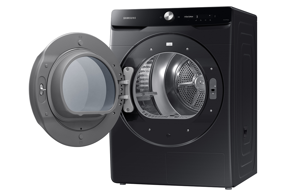 Απεικονίζεται η συσκευή με ανοιχτή πόρτα.